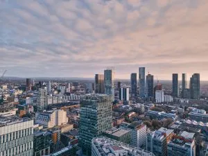 Manchester skyline